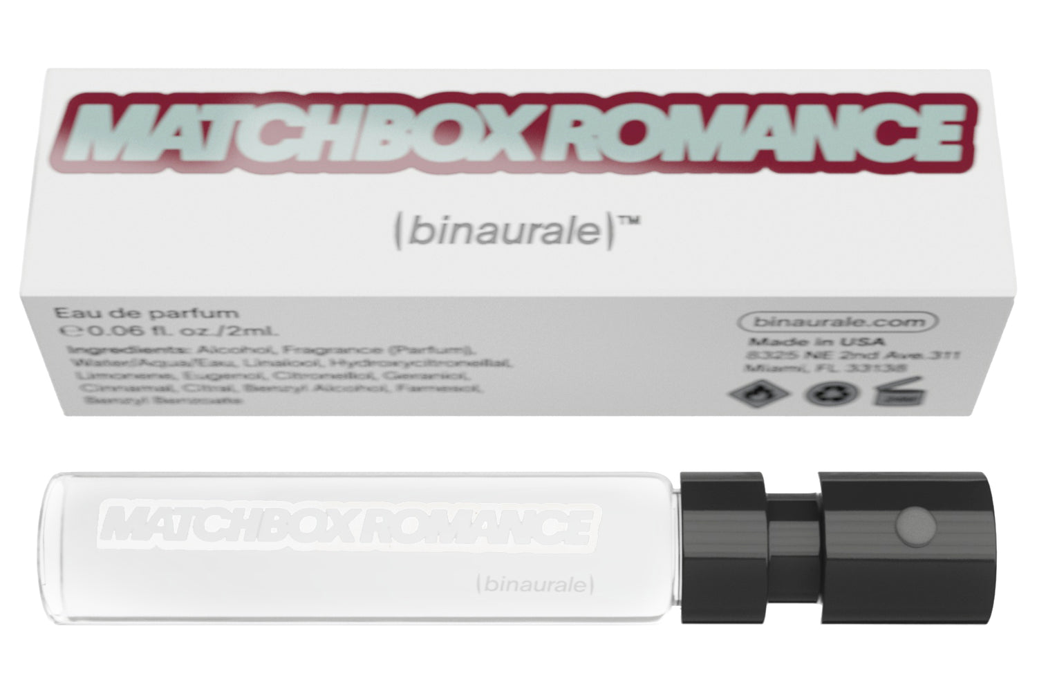Matchbox Romance 2ml Vial